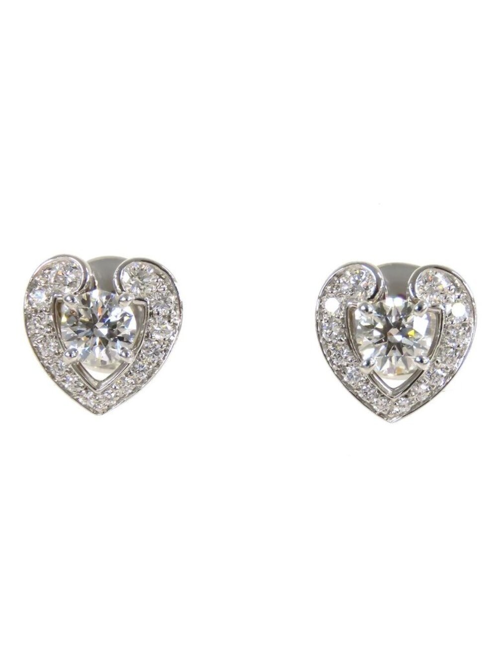 Cartier Your Mine Diamond Earrings 18k White Gold